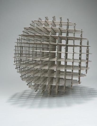 Sphère-trames, François Morellet, 1962, Musée d’art et d’histoire, Cholet ©Communauté d’Agglomération du Niortais