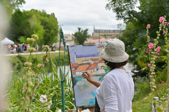Festival international de peinture de Magne - Agrandir l'image, fenêtre modale